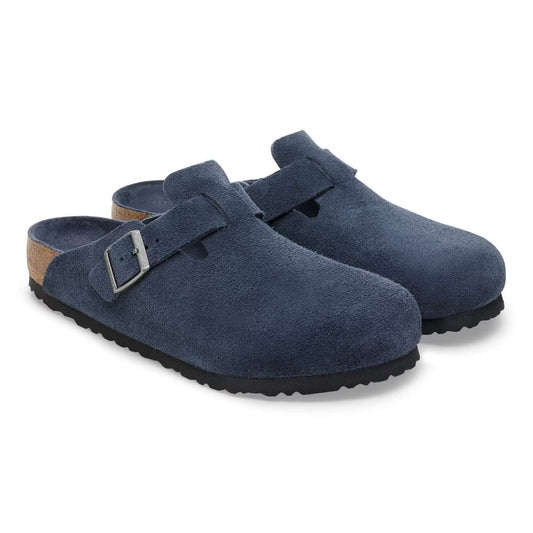 Birkenstock Boston Weichbettung Navy Blue