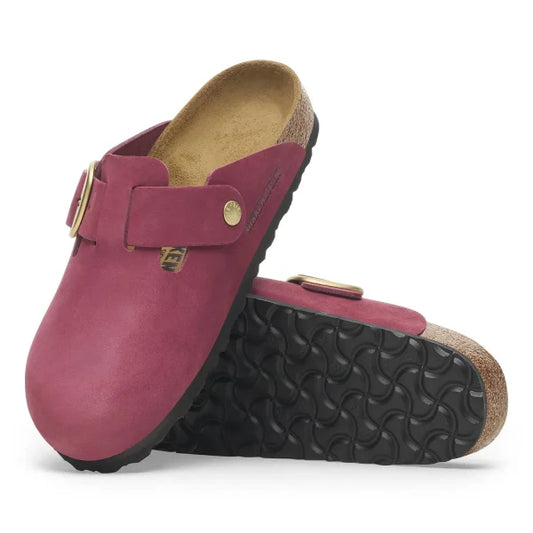 Birkenstock Boston Soft Footbed Burgundy