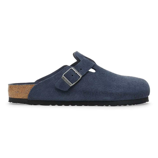 Birkenstock Boston Weichbettung Navy Blue