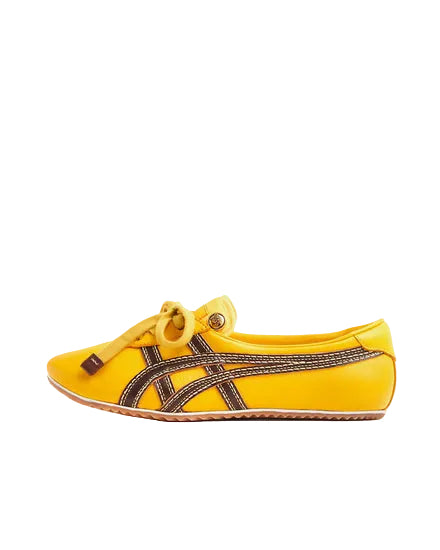 Onitsuka Tiger Tai-Chi Sakura Nappa Versace Brown Yellow
