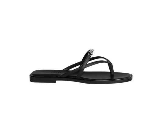 Hermès Miss sandals “Black”