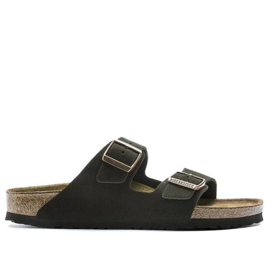 Birkenstock Arizona Soft Footbed Suede Leather Narrow Fit ‘Mocha’