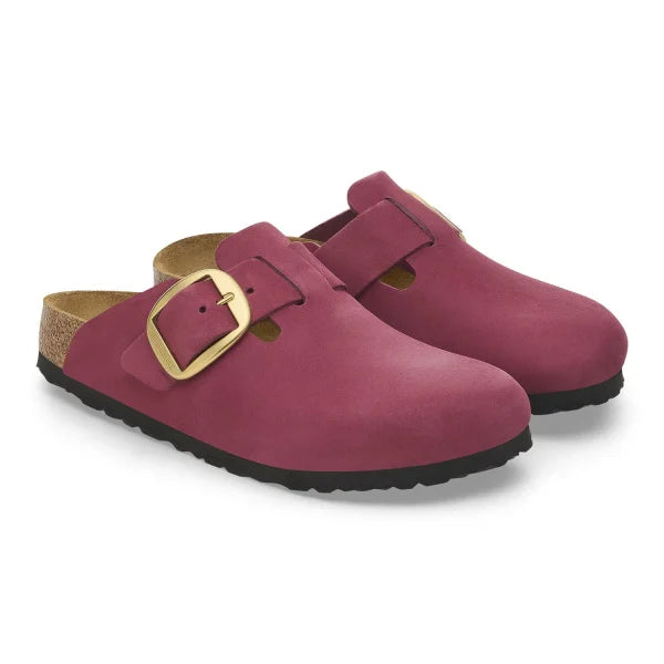 Birkenstock Boston Soft Footbed Burgundy