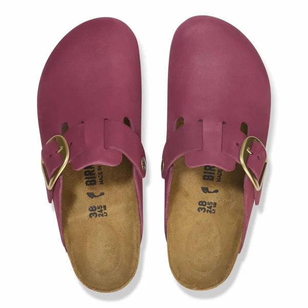 Birkenstock Boston Soft Footbed Burgundy