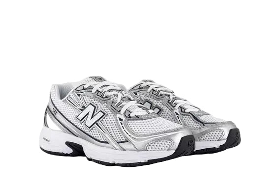 New Balance 740 White Metallic Silver Navy