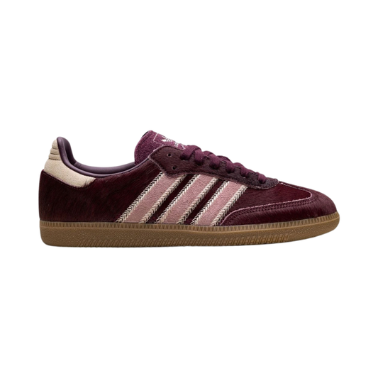 Adidas Samba OG Maroon Sand Strata Pony