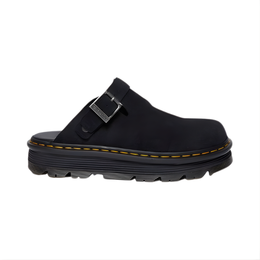 Dr. Martens Zebzag Suede Slingback Platform Mule