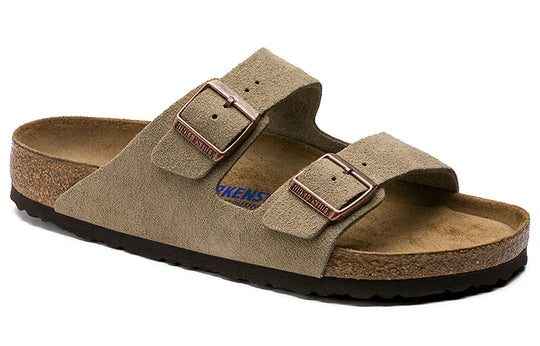 Birkenstock Arizona Soft Footbed Suede Taupe