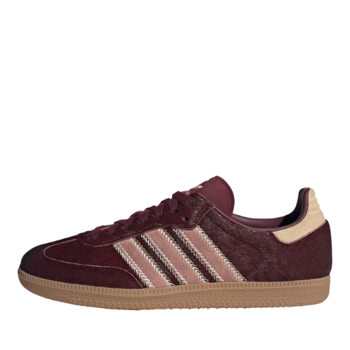 Adidas Samba OG Maroon Sand Strata Pony