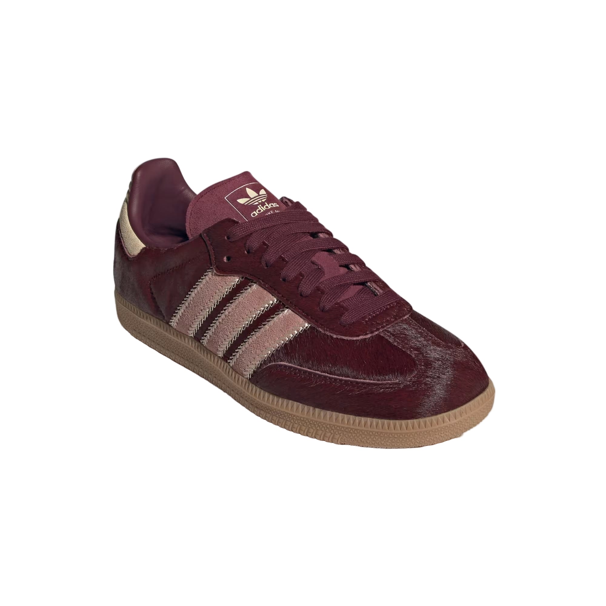 Adidas Samba OG Maroon Sand Strata Pony