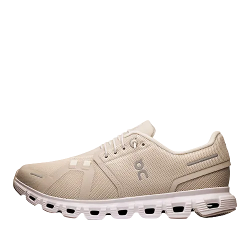 On Running Cloud 6 Pearl White