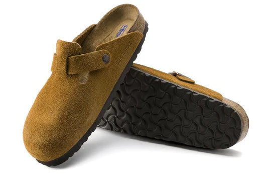 Birkenstock Boston Soft Footbed Suede Mink
