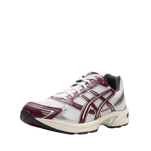 ASICS Gel-1130 White Maroon Banner