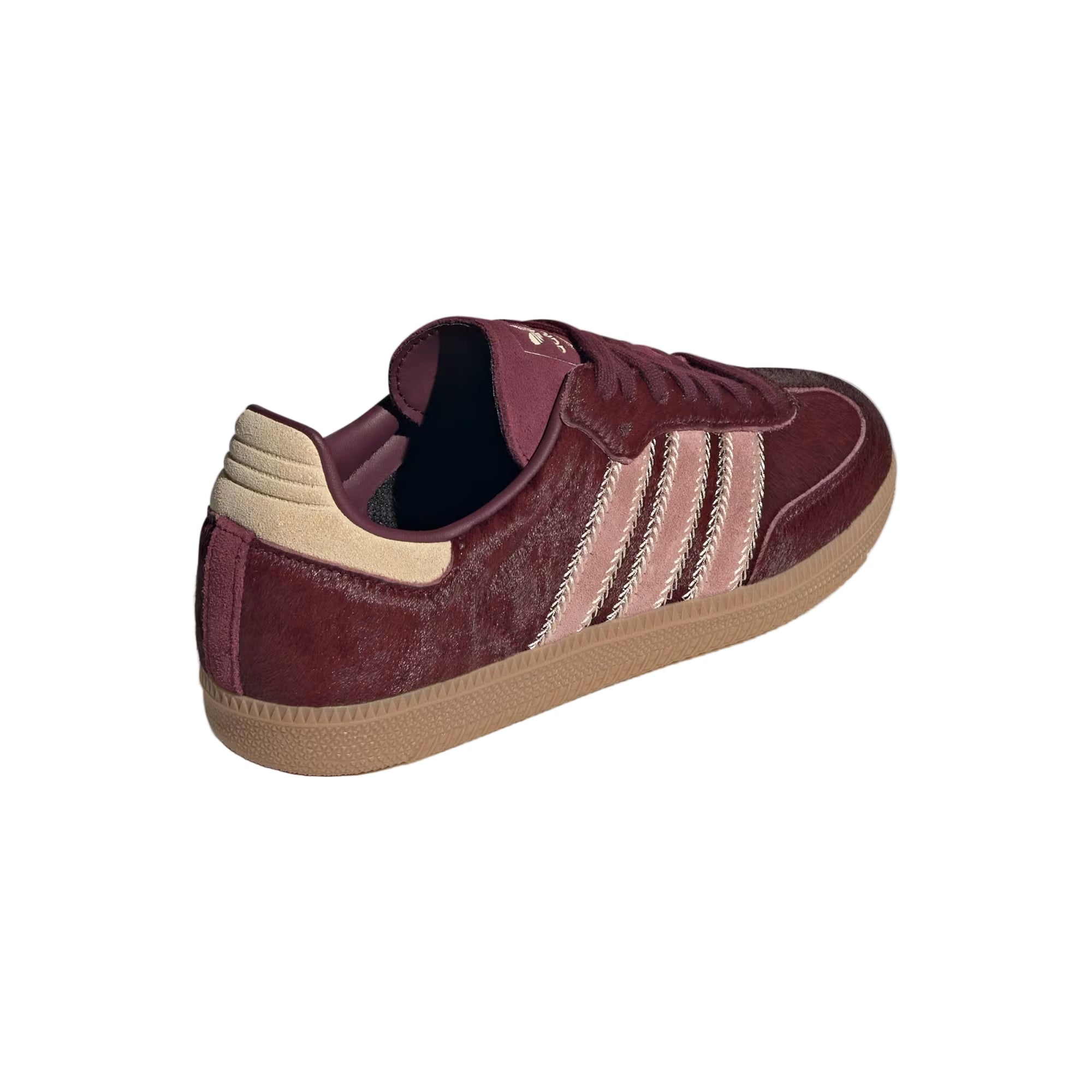 Adidas Samba OG Maroon Sand Strata Pony