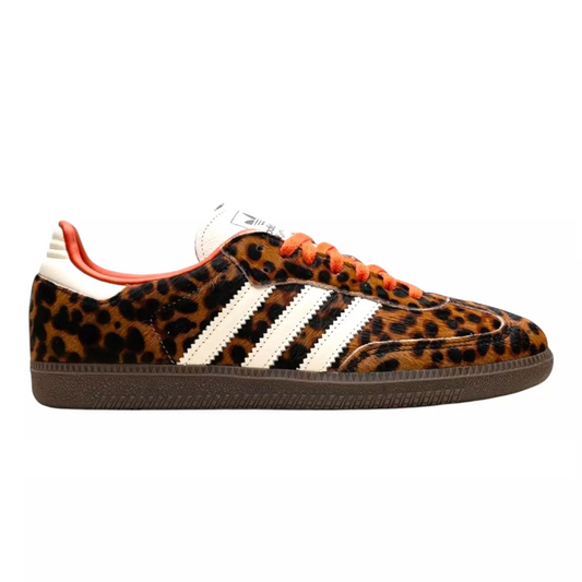 Adidas Samba Og  Red Leopard