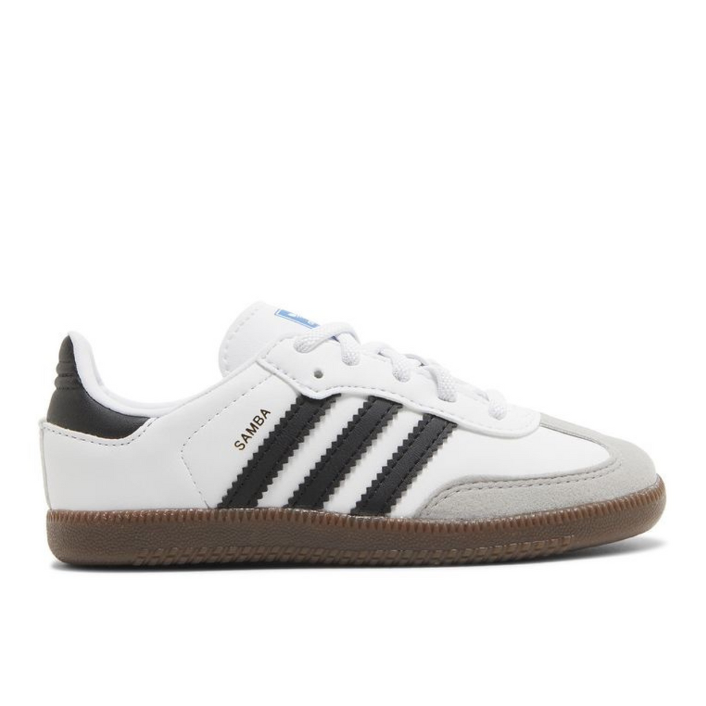 Adidas Samba - White Black Gum - sneakers kids