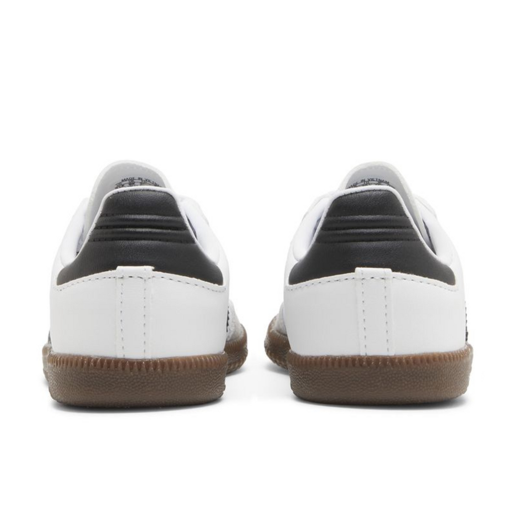 Adidas Samba - White Black Gum - sneakers kids