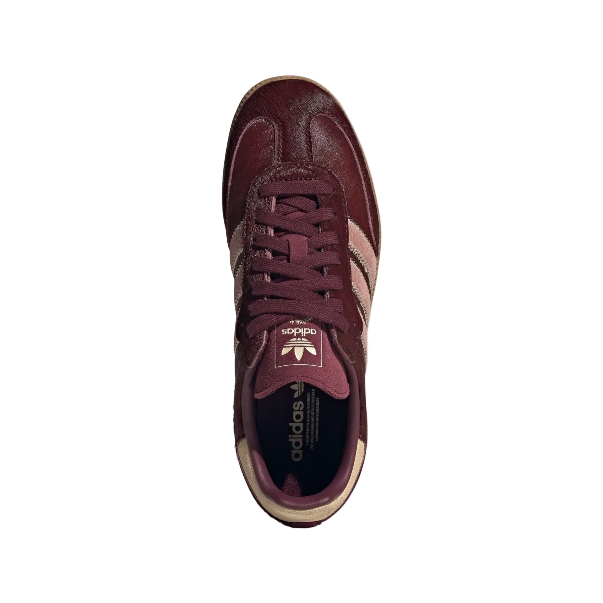 Adidas Samba OG Maroon Sand Strata Pony