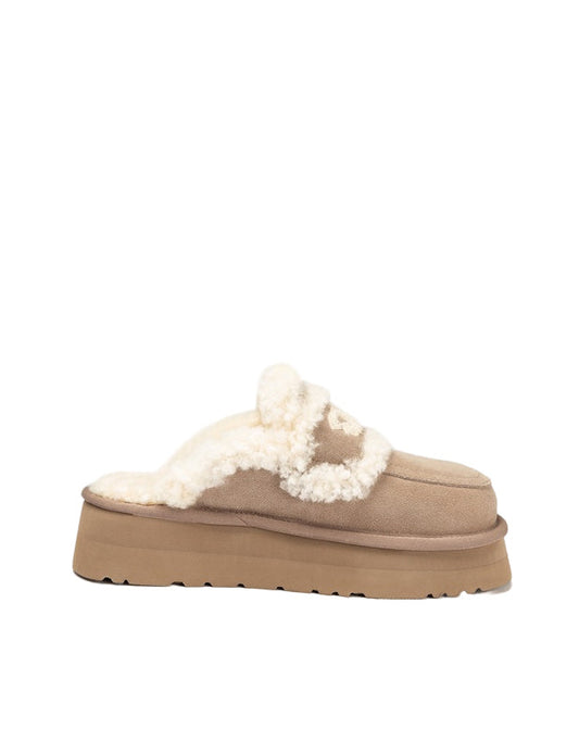 UGG Violet Shearling Platform Slipper
