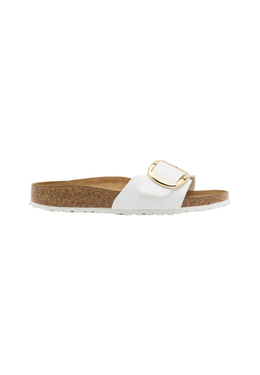 Birkenstock Madrid Big Buckle White