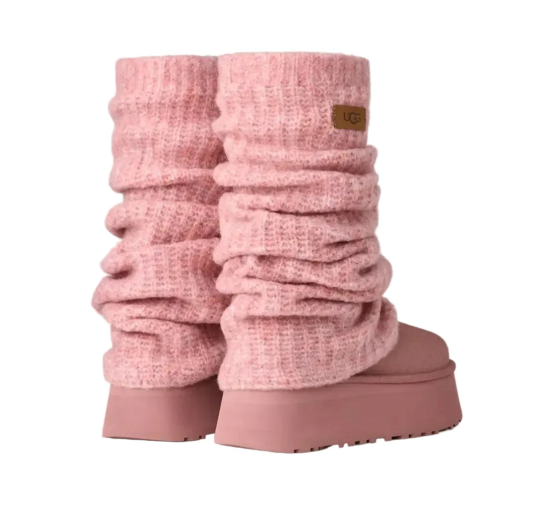 UGG Classic Mini Dipper Legwarmer Pink Dawn