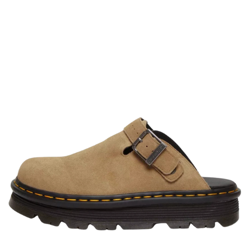 Dr. Martens Zebzag Suede Slingback Platform Mule