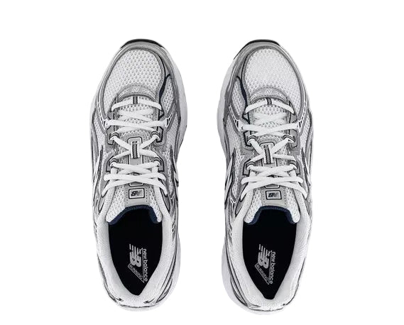 New Balance 740 White Metallic Silver Navy