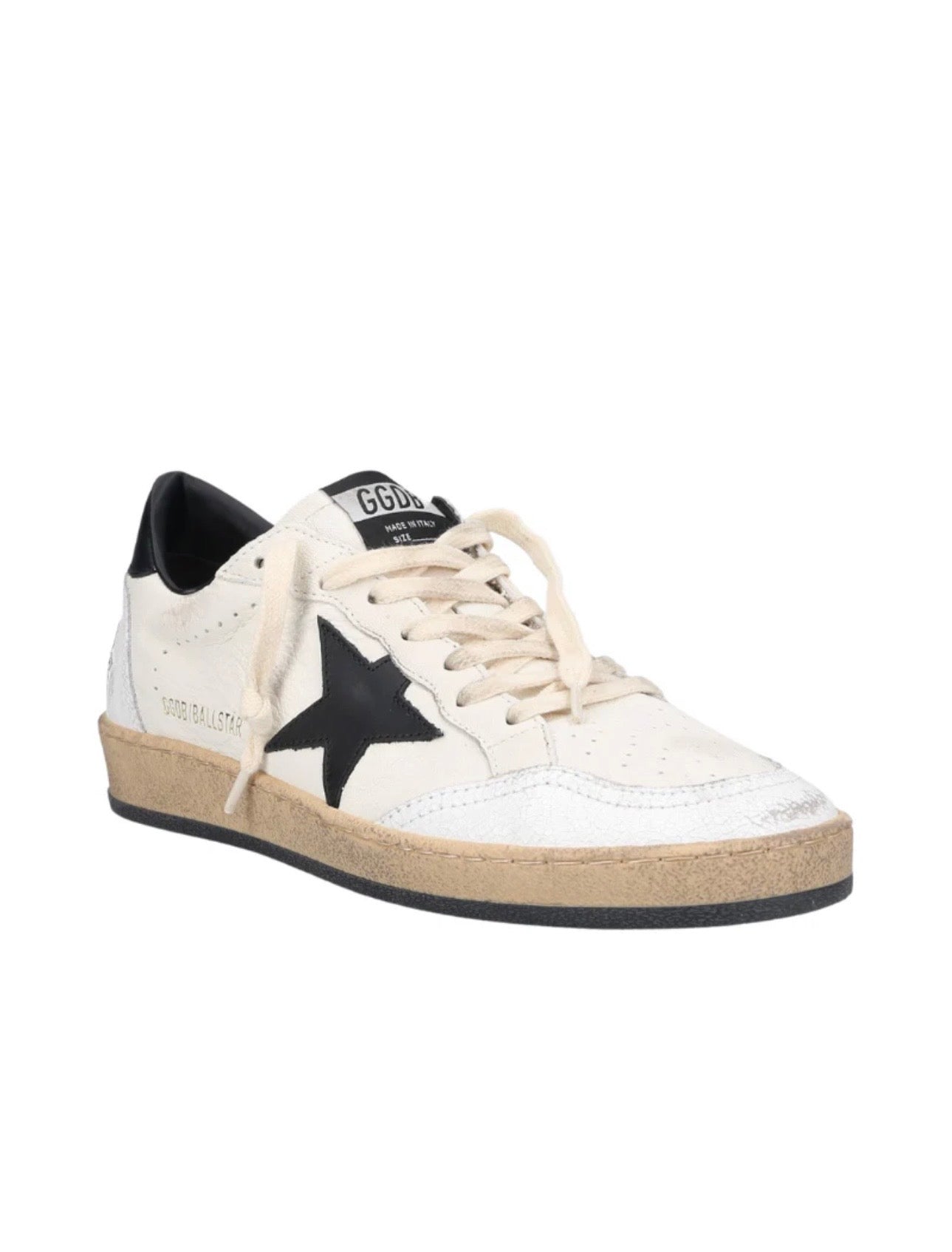 Golden Goose Ball Star Low-Top in Nappa Leather