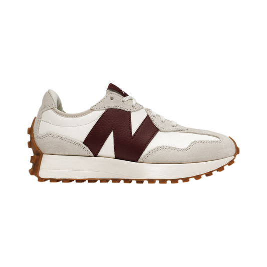 New Balance 327 'White Dark Red'