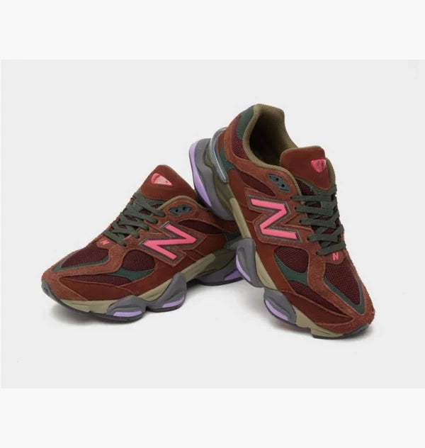 New Balance 9060 Rich Oak Burgundy