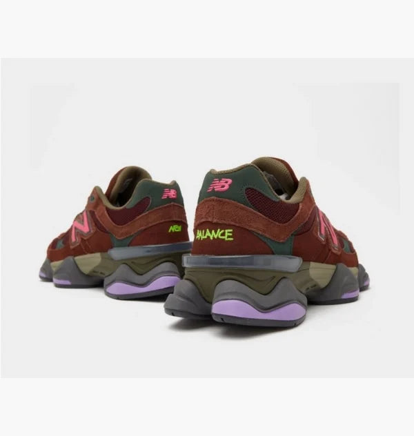 New Balance 9060 Rich Oak Burgundy