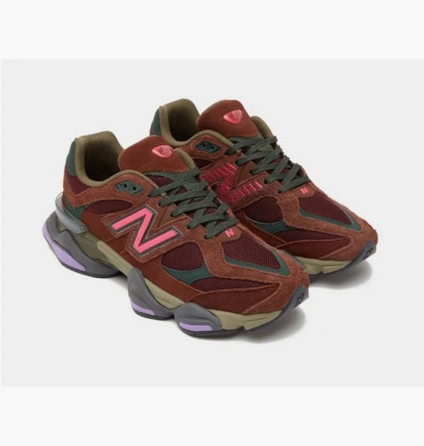 New Balance 9060 Rich Oak Burgundy
